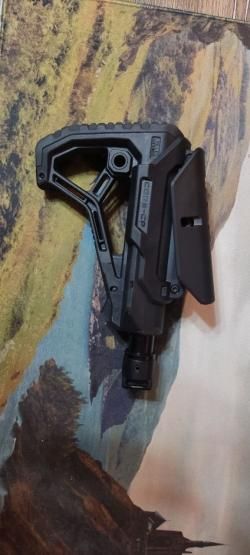 приклад fab defense с трубой