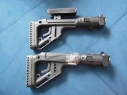 Приклад Fab Defense UAS-1 и цевье Fab Defense AK-L+AKU