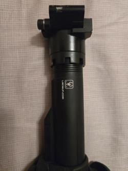 Приклад GL CORE на трубе Milspec от LAC