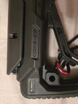 Приклад GL CORE на трубе Milspec от LAC