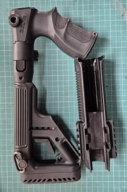 Приклад и цевье FAB defense на Remington 870