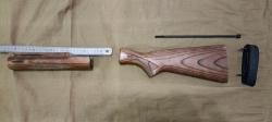 Приклад и цевье на Remington 870 (дерево, ламинат) крепёжный болт в комплекте