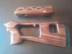 Приклад и цевье Сайга 12