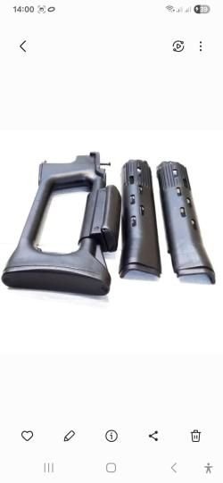 Приклад и ствольные накладки на Тигр