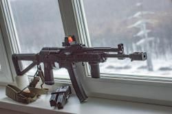 Приклад Magpul MOE AK для АК, Вепрь черный (Россия)