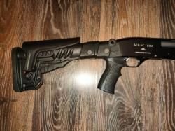 Приклад на Бекас 12 "DLG" телескопический с регулируемым подщечником