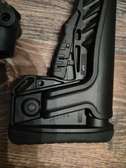 Приклад на Бекас 12 "DLG" телескопический с регулируемым подщечником