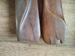 Приклад на ИЖ 27 старого образца