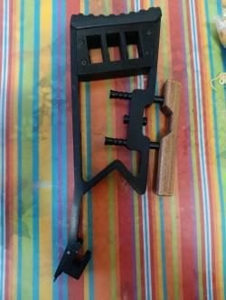 Приклад пистолет корсар+держатель магазинов+магазин