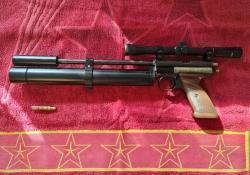 PCP Пистолет на базе кита Крюгера, 5,5 / 0.22.