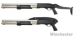 Приклад складной для Mossberg 500, Remington 870 и Winchester 1300 - ATI MTF4900 (черный)