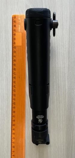 Приклад DLG Tactical  + труба, переходник Hartman складной телескопический для АК и Сайга