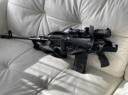 Приклад складной АК Сайга, Вепрь 308 Fab Defense uas 1 (оригинал)