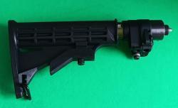 Приклад  складной с антибздуном для Добермана эксцентрик, продажа в сборе. 