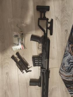 СВД Тигр приклад, сошки, лапка, ручка, тюнинг