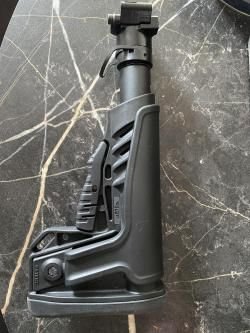 Приклад телескопический DLG в сборе 