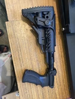 Приклад телескопический Fab defense.