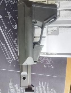 Приклад телескопический Magpul ACS Carbine Stock - Mil-Spec (BLK) 