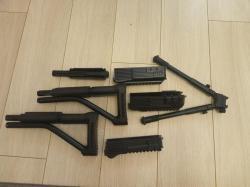 Приклад ВПО, цевьё вепрь АК, сошки, газ трубка