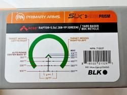 Призматический прицел Primary Arms SLx 3X