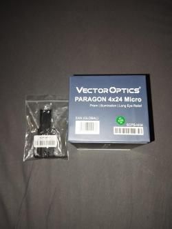 Призматический прицел Vector Optics Paragon 4x24 Micro Prism, VEPS-MBR (SCPS-M04)