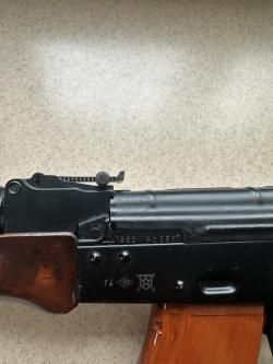 Продам АКМС 1966г. калибр  7.62х39 