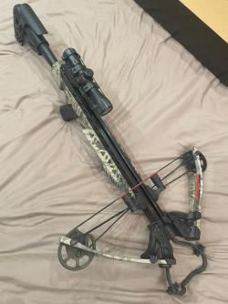 Продам Арбалет блочный Man Kung MK-XB56 Frost Wolf (PKG, камуфляж)+комплект