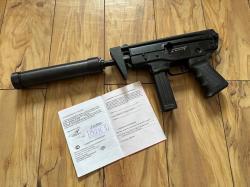 Пистолет пулемёт ПП 91 кедр СХП .