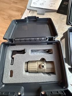 Продам комплект Голографический коллиматорный прицел Eotech XPS3-0 и магнифер G33 