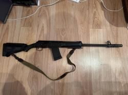 Продам комплект, мц 21-12, сайга 12, пи рубер травмат, и сейф под три ствола. 