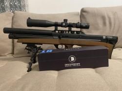 Продам комплект PCP винтовку Edgun Matador R5M long. Калибр 6.35