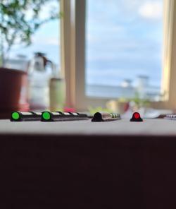 Продам оптоволоконные (световозвращающие) мушки.Для охоты и спорта.