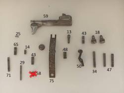 Продам оригинальные запчасти ЗИП Браунинг Авто 5 / Browning auto 5 12 калибр