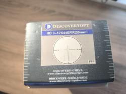 Продам прицел DISCOVERY HD 3-12X44 FFP с кронштейном на вивер