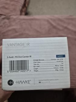 Продам прицел Hawke 3-9*40 Mil Dot Centr IR