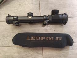 прицел Leupold VX-3 1.5-5x20 (USA)+чехол+рычаг+кофр + быстросъёмные кольца +крышки