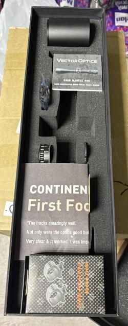 Продам прицел Vector Optics Continental 3-18 x 50FFP, 34 мм
