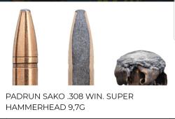 Продам пули 30 калибр сако супер хамерхед 150 гр. 50 шт.