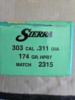 продам пуля Sierra MacthKing 174Gr  Cal .311  170шт. Цена 175р\ шт