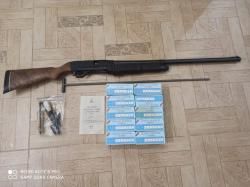 Продам ружье 4кал. ТОЗ 123 с перезарядкой цевьём.