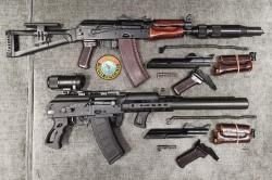 Продам Сайга-АКСУ исп.60, к. 5,45х39, кастом - большой тактический комплект.