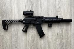 Продам Сайга-АКСУ исп.60, к. 5,45х39, кастом - большой тактический комплект.