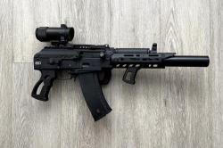 Продам Сайга-АКСУ исп.60, к. 5,45х39, кастом - большой тактический комплект.