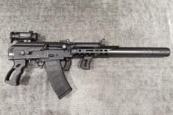 Продам Сайга-АКСУ исп.60, к. 5,45х39, кастом большой комплект.
