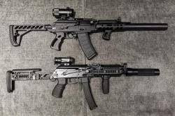 Продам Сайга-АКСУ исп.60, к. 5,45х39, кастом большой комплект.