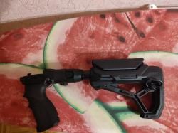 Продам телескопический складной приклад на тигр/свд