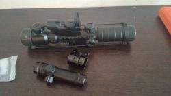 Продам толкьо в сборе Прицел GAMO 3-9X32EG Закркпленный колиматор GAMO 1/22/33