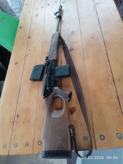 Продам Вепрь 7.62/51 Состояние хорошее. Настрел минимальный. Длинный ствол. Крепление ДТК