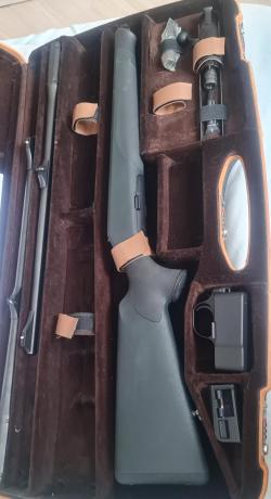 Продаю. Blaser R8 Pr. 9.3x62+доп ствол 222rem. Москва.