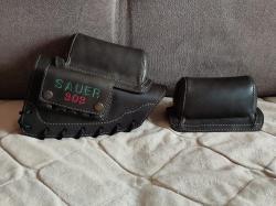 Продаю надщечники на приклад ручной работы из кожи